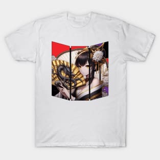 Geisha Dragon Lady T-Shirt